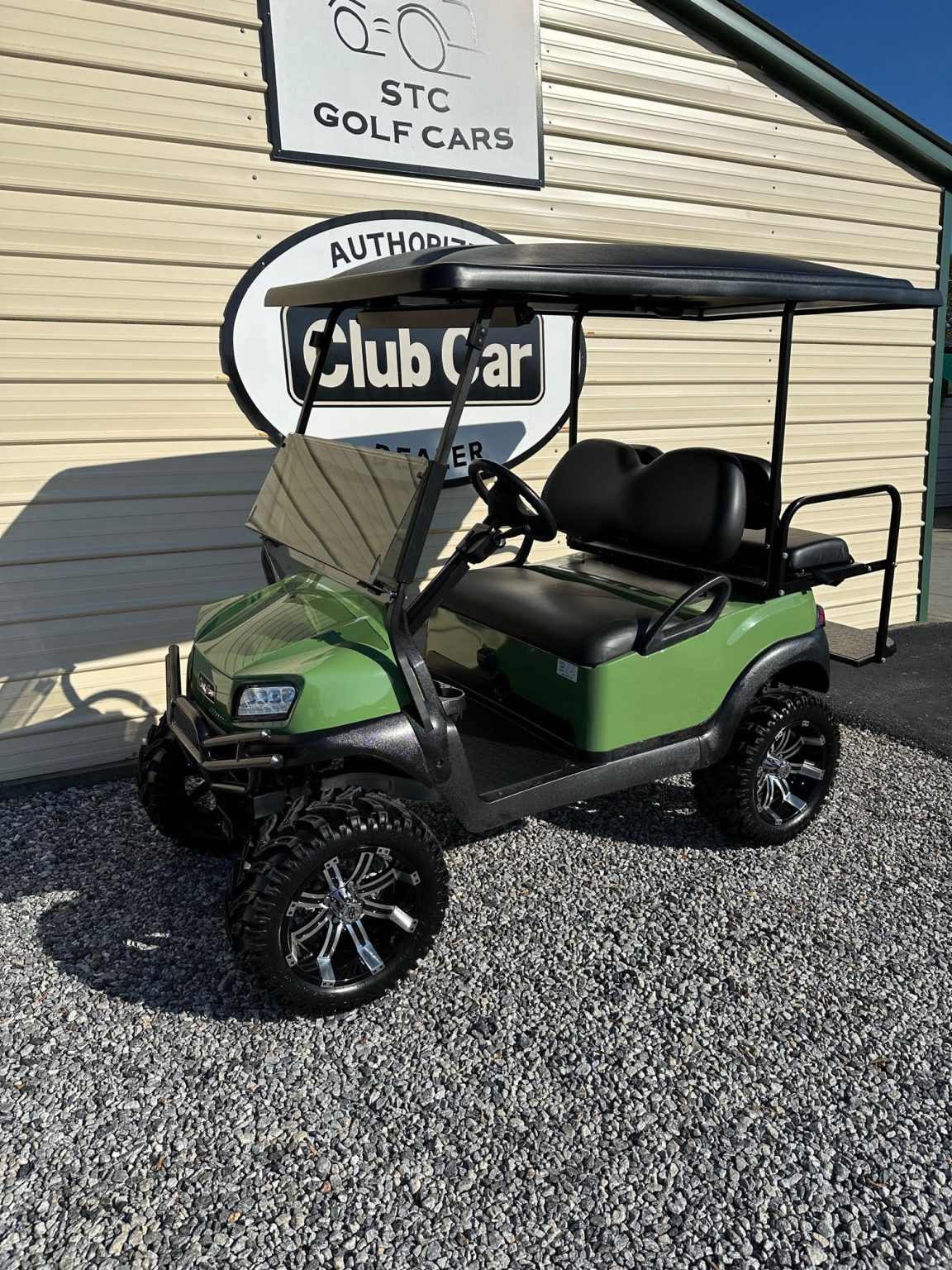 2020 GAS Army Green Club Car STC Golf Cars