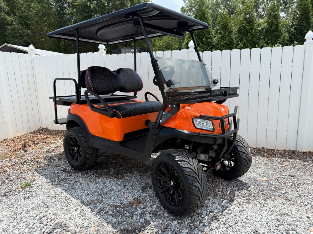 Custom golf cart build by STC Golf Cars