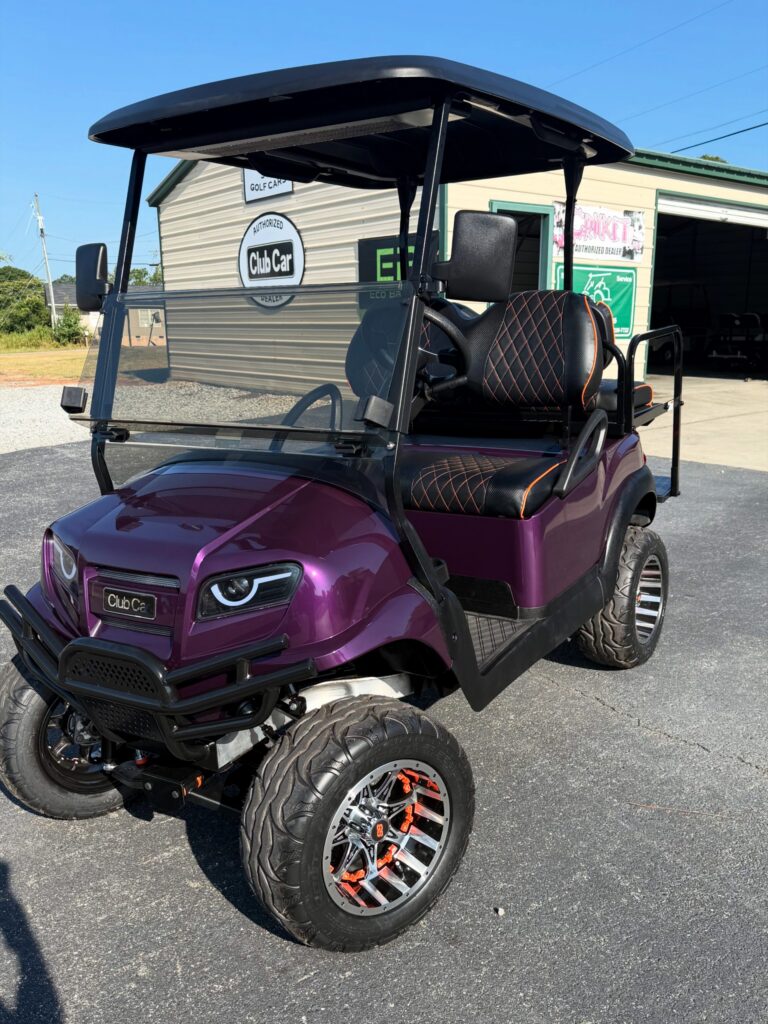 Custom golf cart build by STC Golf Cars