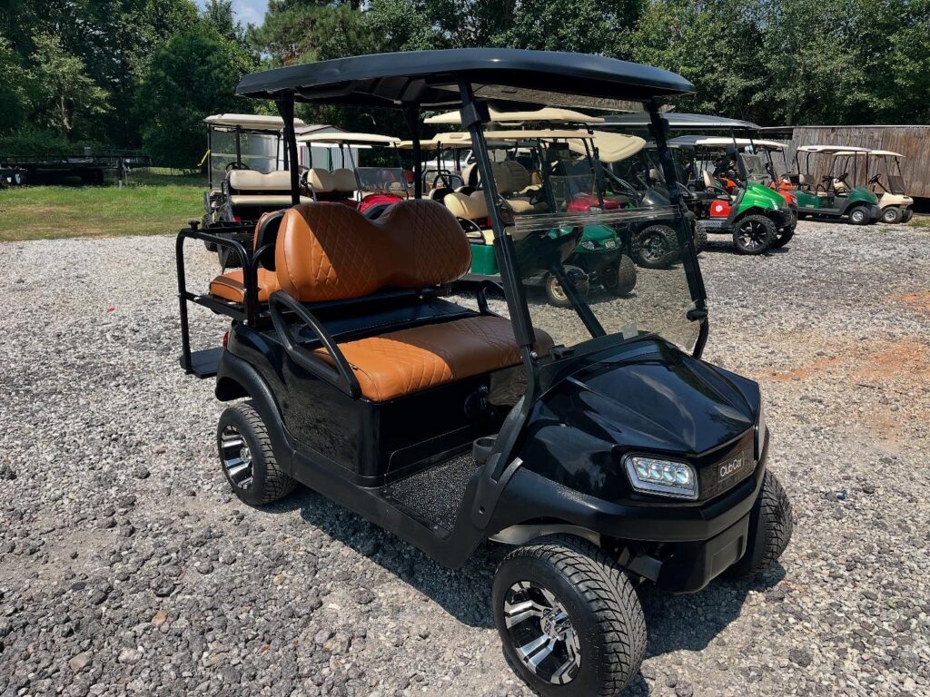 Custom golf cart build by STC Golf Cars