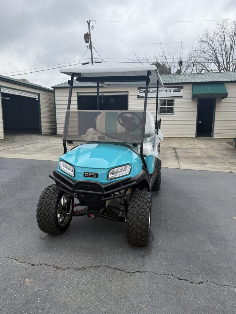 Custom golf cart build by STC Golf Cars