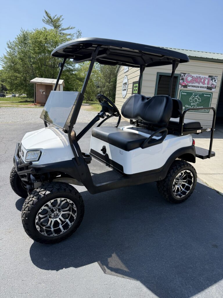 Custom golf cart build by STC Golf Cars