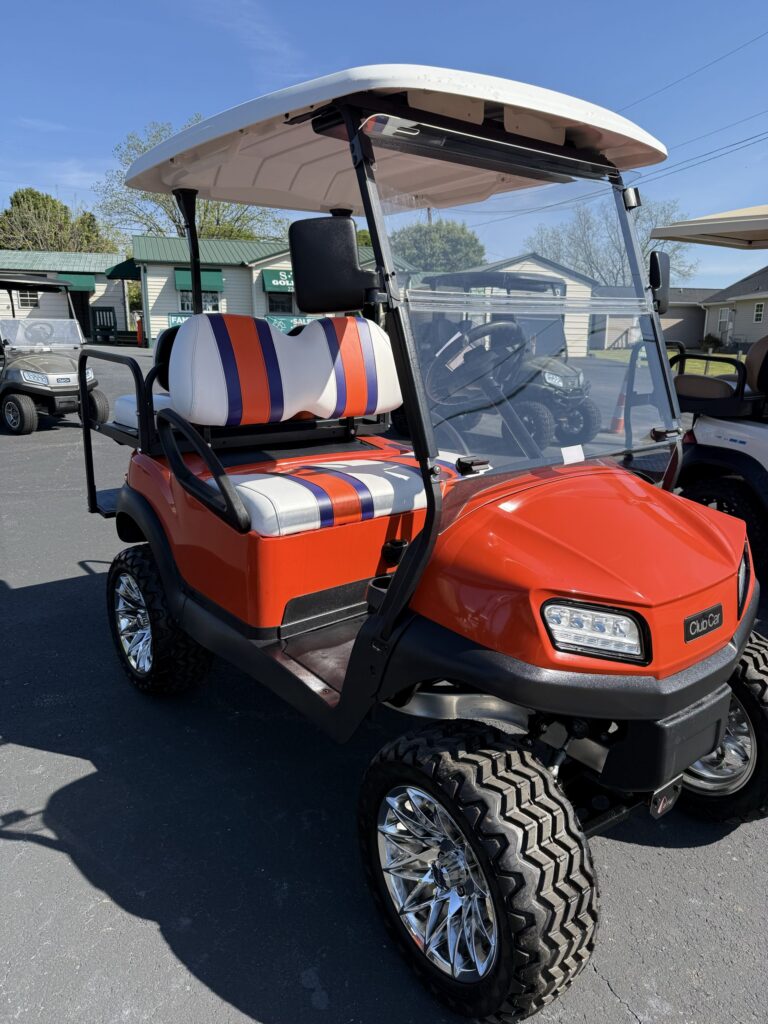 Custom golf cart build by STC Golf Cars