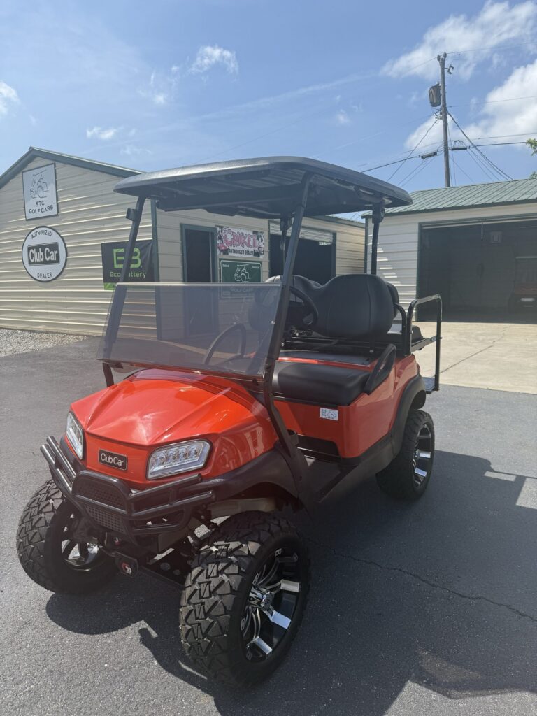 Custom golf cart build by STC Golf Cars