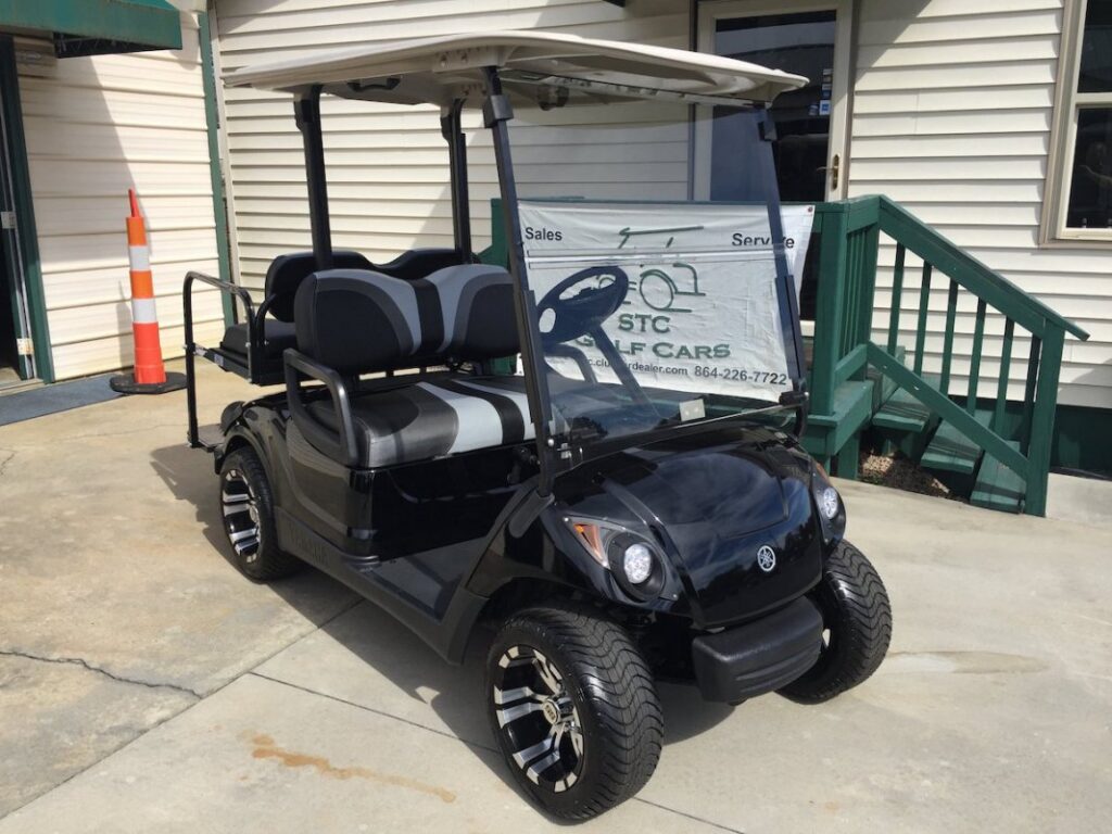 Custom golf cart build by STC Golf Cars