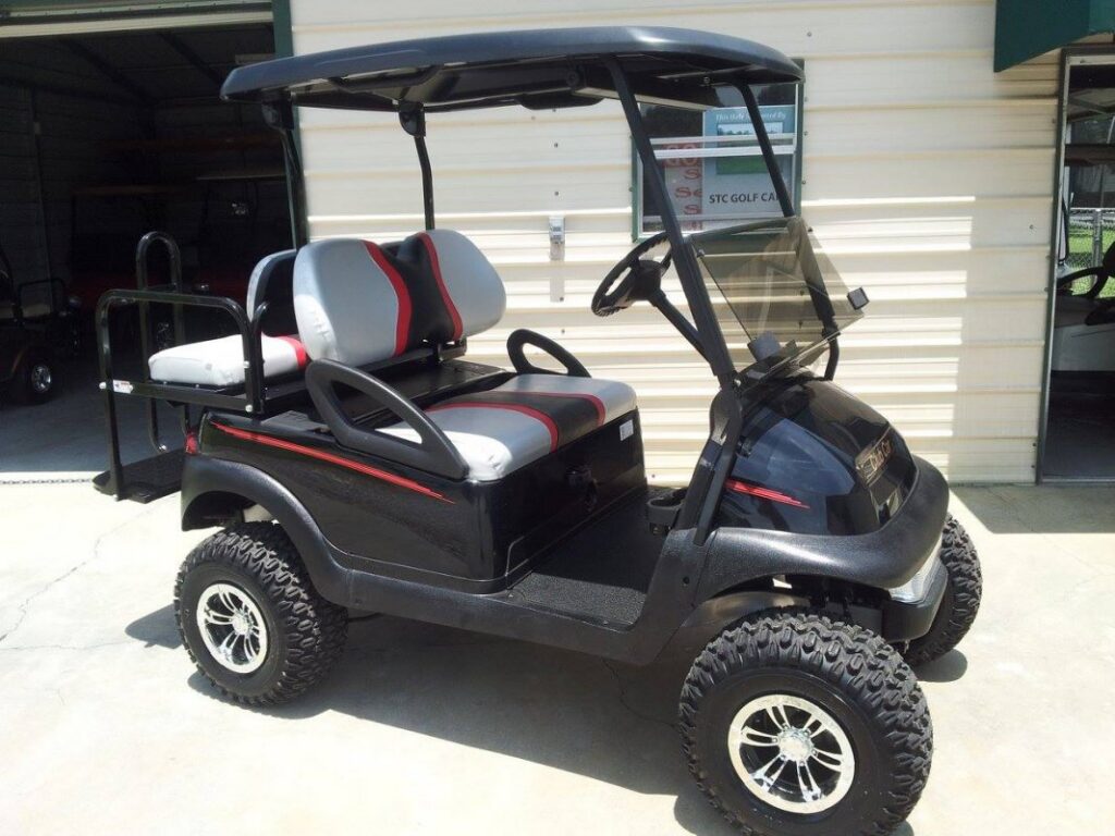 Custom golf cart build by STC Golf Cars