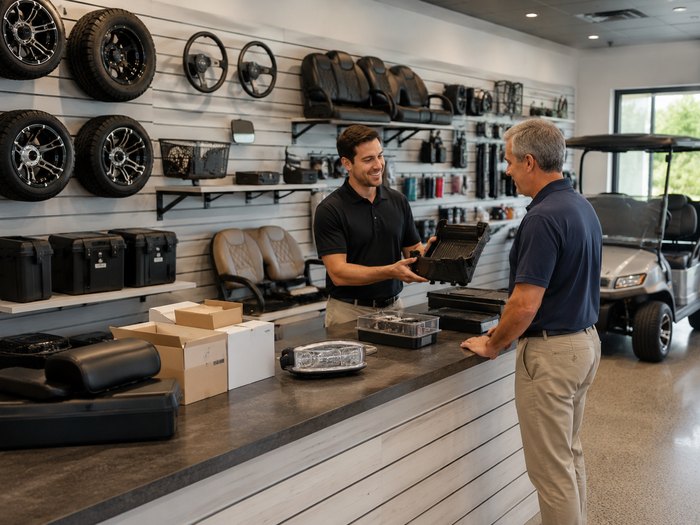 Golf cart parts and accessories